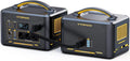 Station Électrique Portable VTOMAN Jump 2200 avec Batterie de Secours, 2200W/3096Wh LiFePO4 – Générateur Solaire pour Camping et Voyage