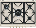 SMEG Plaque de Cuisson à Gaz 5 Foyers SRV876AVOGH2