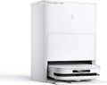 ECOVACS DEEBOT X5 Omni: Robot Aspirateur et Nettoyeur, 12800Pa, TruEdge, Lavage à l'eau Chaude 70°C, Zéro Enchevêtrement, Levée des Patins 15mm, Blanc