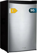 Réfrigérateur Compact Cecotec 90L Inox, Porte Réversible, 5 Températures
