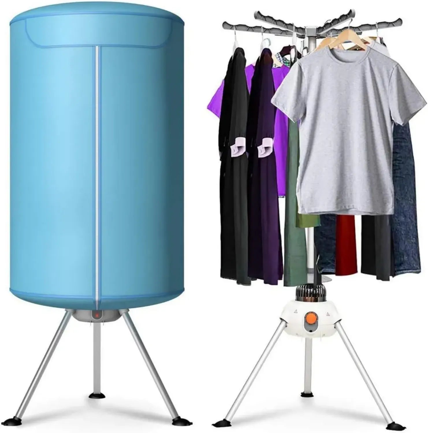 COSTWAY Sèche-linge Compact à Chauffage pour Maison et Dortoir