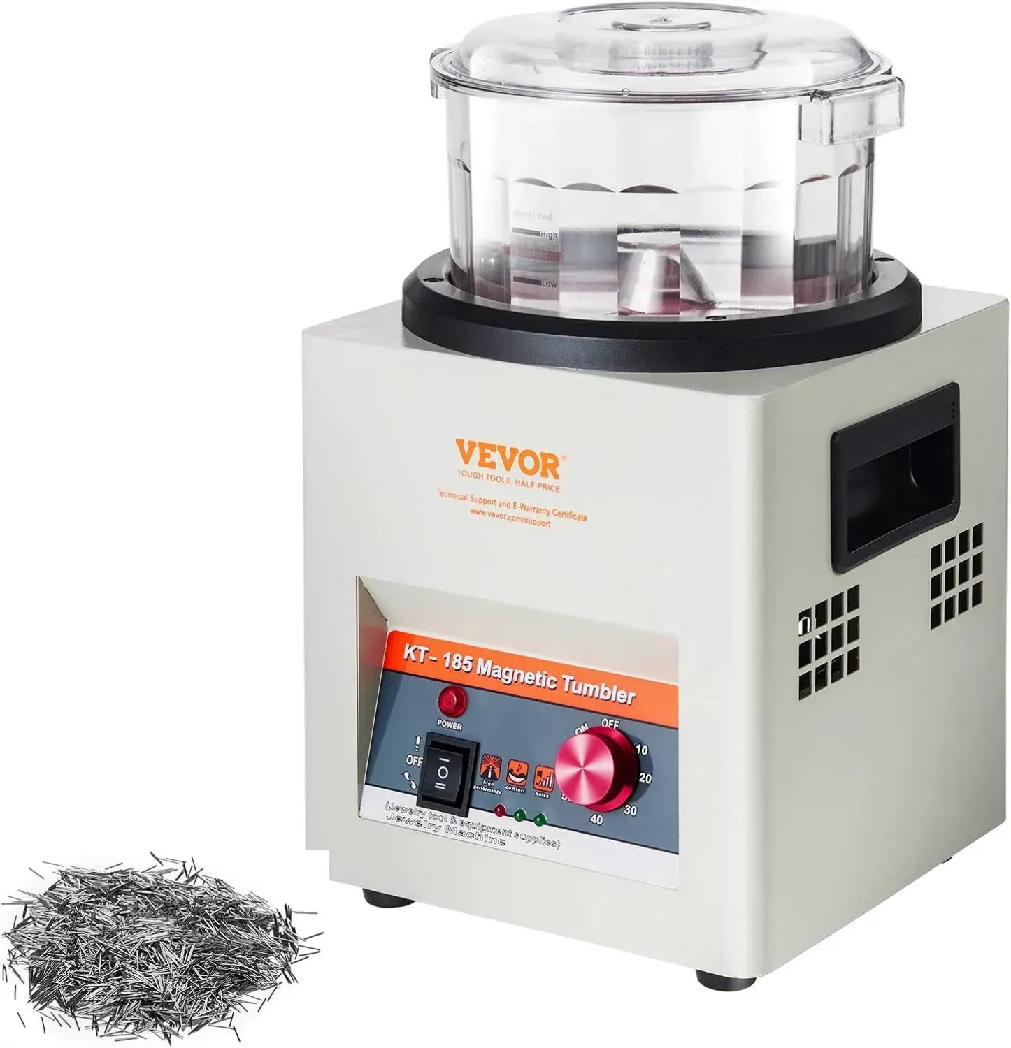 VEVOR Machine à Polir les Bijoux 3 kg Rotative Professionnelle